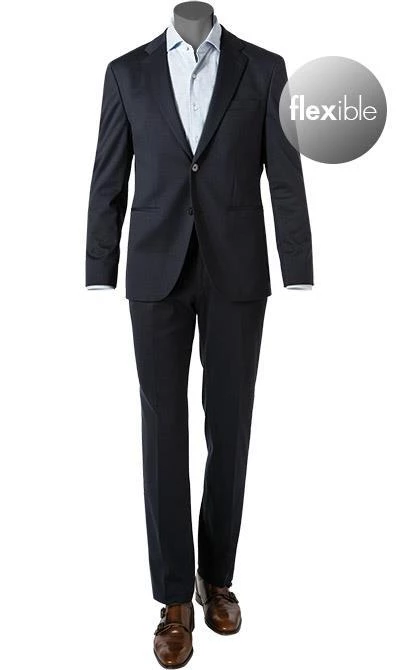 BOSS Anzug Jasper-Leon 50460567+62593/404 Regular Fit, Jersey, Dunkelblau, Nachtblau 4 BOSS Anzug Jasper-Leon 50460567+62593/404 Regular Fit, Jersey, Dunkelblau, Nachtblau – Bild 2