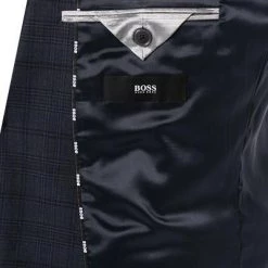 BOSS Anzug Jasper-Leon 50442567+574/410 Regular Fit, Navy kariert, Navy 16 BOSS Anzug Jasper-Leon 50442567+574/410 Regular Fit, Navy kariert, Navy -Anzüge & Westen Schritte 373935 norm5