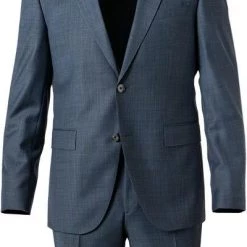 BOSS Anzug Jasper-Leon 50460512+489/420 Regular Fit, Reine Schurwolle, Blau , Blau -Anzüge & Westen Schritte 373938 norm2