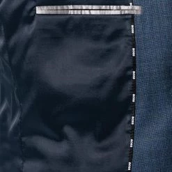 BOSS Anzug Jasper-Leon 50460512+489/420 Regular Fit, Reine Schurwolle, Blau , Blau -Anzüge & Westen Schritte 373938 norm6