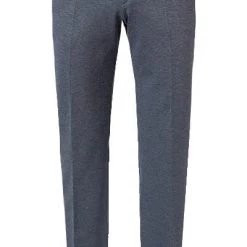 BOSS Anzug Jasper-Leon 50460589+62612/407 Regular Fit, Jersey halbgefüttert, Mittelblau meliert, Blau -Anzüge & Westen Schritte 373943 norm7