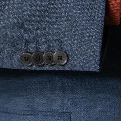 BOSS Anzug Jasper-Leon 50460507+516/425 Regular Fit, Schurwolle, Blau meliert, Blau 15 BOSS Anzug Jasper-Leon 50460507+516/425 Regular Fit, Schurwolle, Blau meliert, Blau -Anzüge & Westen Schritte 373951 norm4