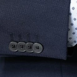 BOSS Anzug Jasper-Leon 50460490+506/464 Regular Fit, Schurwolle, Tintenblau -Anzüge & Westen Schritte 373962 norm4