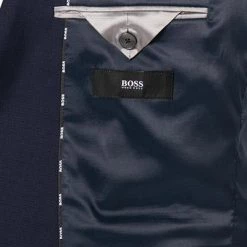 BOSS Anzug Jasper-Leon 50460490+506/464 Regular Fit, Schurwolle, Tintenblau -Anzüge & Westen Schritte 373962 norm5