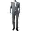 JOOP! Anzug Damon/Gun 30024804+806/060 Anzug Damon-Gun, Extra Slim Fit, Schurwoll-Stretch, Grau meliert, Grau -Anzüge & Westen Schritte 374354 master