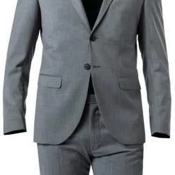 JOOP! Anzug Damon/Gun 30024804+806/060 Anzug Damon-Gun, Extra Slim Fit, Schurwoll-Stretch, Grau meliert, Grau -Anzüge & Westen Schritte 374354 norm2