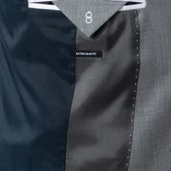 JOOP! Anzug Damon/Gun 30024804+806/060 Anzug Damon-Gun, Extra Slim Fit, Schurwoll-Stretch, Grau meliert, Grau -Anzüge & Westen Schritte 374354 norm6