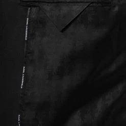 KARL LAGERFELD Anzug 155502+255055/10/512083 Schurwoll-Stretch, Schwarz -Anzüge & Westen Schritte 374696 norm5