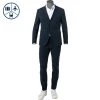HUGO Anzug Hug-Tec 50457172/402 Reise-Anzug Hug-Tec, Slim Fit, Mikrofaser waschbar, Dunkelblau -Anzüge & Westen Schritte 374718 master