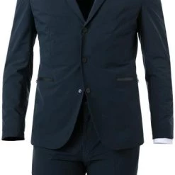 HUGO Anzug Hug-Tec 50457172/402 Reise-Anzug Hug-Tec, Slim Fit, Mikrofaser waschbar, Dunkelblau -Anzüge & Westen Schritte 374718 norm2