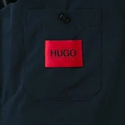HUGO Anzug Hug-Tec 50457172/402 Reise-Anzug Hug-Tec, Slim Fit, Mikrofaser waschbar, Dunkelblau -Anzüge & Westen Schritte 374718 norm6