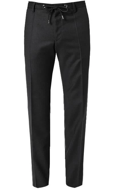 BOSS Anzug Hanry/Genius 50458797+788/001 Anzug Hanry-Genius, Slim Fit, Schurwoll-Stretch, Schwarz 8 BOSS Anzug Hanry/Genius 50458797+788/001 Anzug Hanry-Genius, Slim Fit, Schurwoll-Stretch, Schwarz – Bild 6