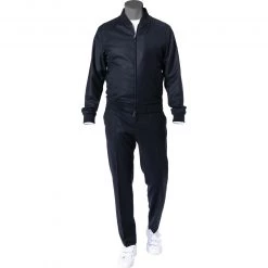 BOSS Anzug Hanry/Genius 50458797+788/401 Anzug Hanry-Genius, Slim Fit, Schurwoll-Stretch, Dunkelblau