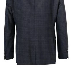 BOSS Anzug Jasper-Leon 50460521+522/402 Regular Fit, Schurwoll-Stretch, Dunkelblau -Anzüge & Westen Schritte 375025 norm3