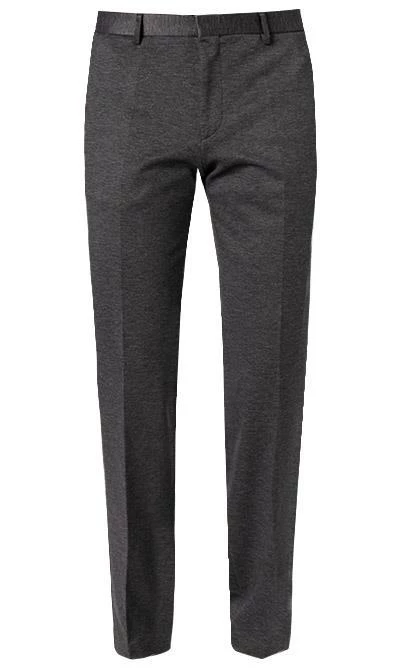 BOSS Anzug Jasper-Leon 50460586+2601/030 Regular Fit, Jersey halbgefüttert, Grau meliert, Mittelgrau 10 BOSS Anzug Jasper-Leon 50460586+2601/030 Regular Fit, Jersey halbgefüttert, Grau meliert, Mittelgrau – Bild 8