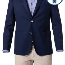 DIGEL Sakko 2-Knopf Edward-TR 120337/99236/24 Reise-Sakko, Modern Fit, Woll-Stretch halbgefüttert, Tintenblau -Anzüge & Westen Schritte 375055 norm