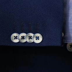 DIGEL Sakko 2-Knopf Edward-TR 120337/99236/24 Reise-Sakko, Modern Fit, Woll-Stretch halbgefüttert, Tintenblau -Anzüge & Westen Schritte 375055 norm4