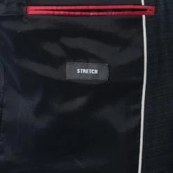 DIGEL Anzug Allan-Apollo 128001+118001/99725/22 Slim Fit, Schurwoll-Stretch, Dunkelblau meliert, Dunkelblau -Anzüge & Westen Schritte 375062 norm6