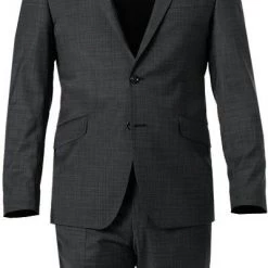 DIGEL Anzug Allan-Apollo 128001+118001/99725/42 Slim Fit, Schurwoll-Stretch, Graphit meliert, Graphit -Anzüge & Westen Schritte 375064 norm2