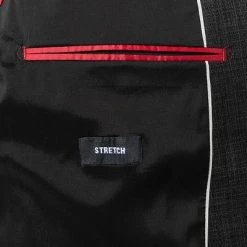 DIGEL Anzug Allan-Apollo 128001+118001/99725/42 Slim Fit, Schurwoll-Stretch, Graphit meliert, Graphit -Anzüge & Westen Schritte 375064 norm6