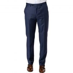 DIGEL Hose Per116062/99671/24 Modern Fit, Schurwolle REDA, Indigo