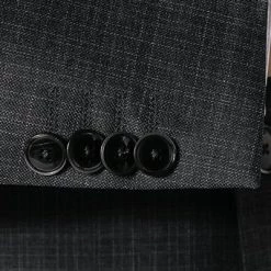 DIGEL Anzug Duncan-Per 120033+116062/99671/42 Modern Fit, Schurwolle REDA, Graphit -Anzüge & Westen Schritte 375075 norm4