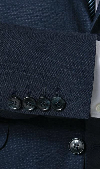 DIGEL Anzug Nate-Nanno 120296+110141/99714/22 Extra Slim Fit, Mikrofaser-Stretch, Tintenblau , Tintenblau 7 DIGEL Anzug Nate-Nanno 120296+110141/99714/22 Extra Slim Fit, Mikrofaser-Stretch, Tintenblau , Tintenblau – Bild 5