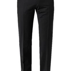 HUGO Hose Hesten 50446520/001 Extra Slim Fit, Schurwoll-Stretch, Schwarz -Anzüge & Westen Schritte 375093 norm2
