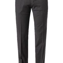 HUGO Hose Hesten 50446520/028 Extra Slim Fit, Schurwoll-Stretch, Grau meliert, Grau -Anzüge & Westen Schritte 375094 norm2
