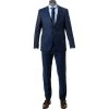 DIGEL Anzug Duncan-Per 120033+116062/99656/24 Modern Fit, Schurwolle REDA, Dunkelblau -Anzüge & Westen Schritte 375102 master