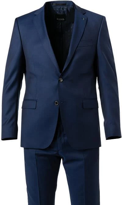 DIGEL Anzug Duncan-Per 120033+116062/99656/24 Modern Fit, Schurwolle REDA, Dunkelblau 5 DIGEL Anzug Duncan-Per 120033+116062/99656/24 Modern Fit, Schurwolle REDA, Dunkelblau – Bild 3