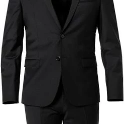 HUGO Anzug Arti-Hesten 50446523+520/001 Extra Slim Fit, Schurwoll-Stretch, Schwarz -Anzüge & Westen Schritte 375103 norm2