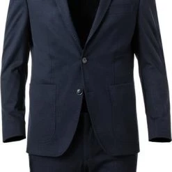DIGEL Anzug Edison-Sergio 120163+110219/99770/20 Modern Fit, Jersey waschbar, Navy -Anzüge & Westen Schritte 375113 norm2
