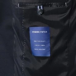 DIGEL Anzug Edison-Sergio 120163+110219/99770/20 Modern Fit, Jersey waschbar, Navy -Anzüge & Westen Schritte 375113 norm5