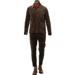 Strellson Anzug Dean-Luc 30029694+29696/251 Regular Fit, Cord, Braun