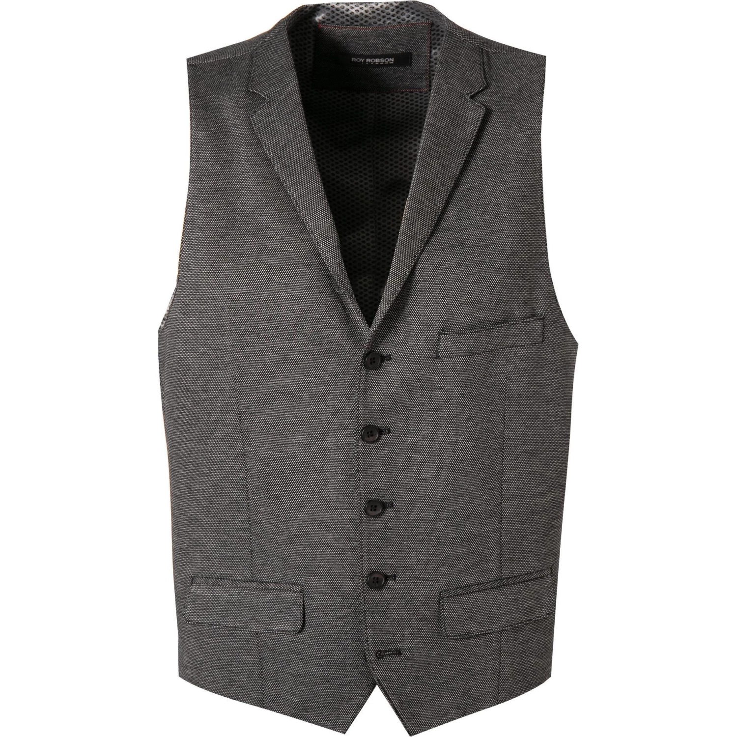 ROY ROBSON Weste 005055241708300/B010 Jersey, Grau 3 ROY ROBSON Weste 005055241708300/B010 Jersey, Grau