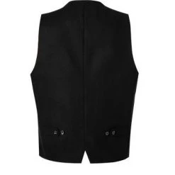 ROY ROBSON Weste 005055341708300/A001 Schurwolle, Schwarz -Anzüge & Westen Schritte 375933 norm2