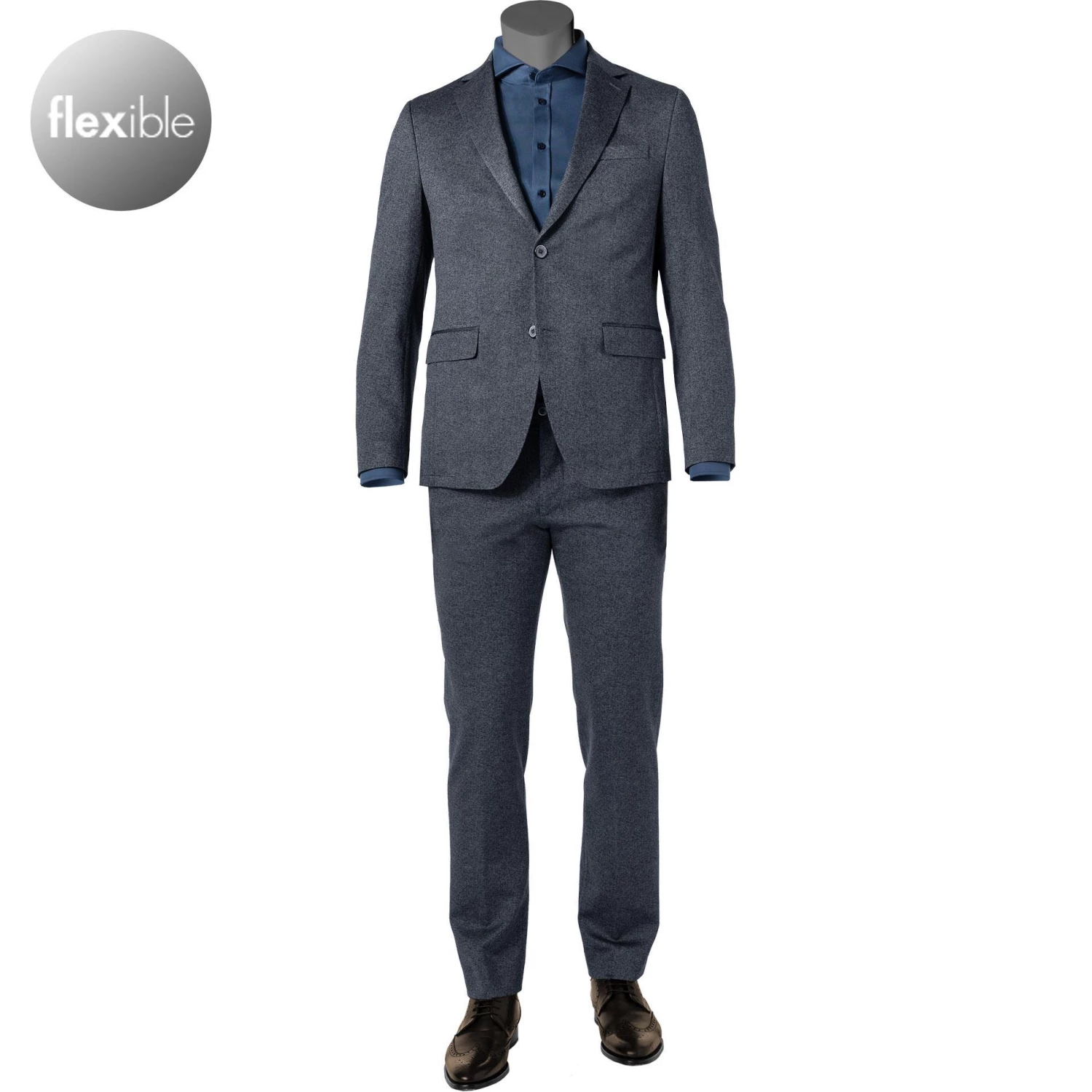 Daniel Hechter Anzug 15829+25829/112152/690 Modern Fit, Jersey, Nachtblau 3 Daniel Hechter Anzug 15829+25829/112152/690 Modern Fit, Jersey, Nachtblau