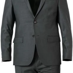 Daniel Hechter Anzug 15231+25230/112180/580 Modern Fit, Schurwoll-Stretch, Graugrün meliert, Graugrün -Anzüge & Westen Schritte 376823 norm2