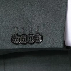 Daniel Hechter Anzug 15231+25230/112180/580 Modern Fit, Schurwoll-Stretch, Graugrün meliert, Graugrün -Anzüge & Westen Schritte 376823 norm4