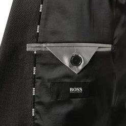 BOSS Anzug Jasper-Leon 50460471+465/203 Regular Fit, Schurwoll-Stretch, Graubraun, Grau-braun -Anzüge & Westen Schritte 376858 norm5