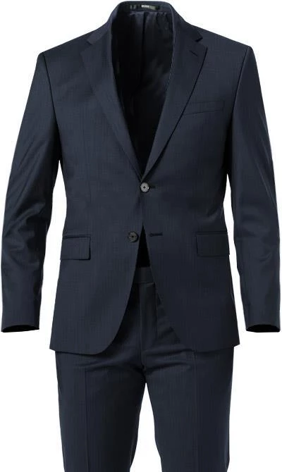 BOSS Anzug Jasper-Leon 50460471+465/404 Regular Fit, Schurwoll-Stretch, Dunkelblau 5 BOSS Anzug Jasper-Leon 50460471+465/404 Regular Fit, Schurwoll-Stretch, Dunkelblau – Bild 3