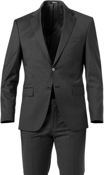 BOSS Anzug Jasper-Leon 50460471+465/061 Regular Fit, Schurwoll-Stretch, Anthrazit 5 BOSS Anzug Jasper-Leon 50460471+465/061 Regular Fit, Schurwoll-Stretch, Anthrazit – Bild 3