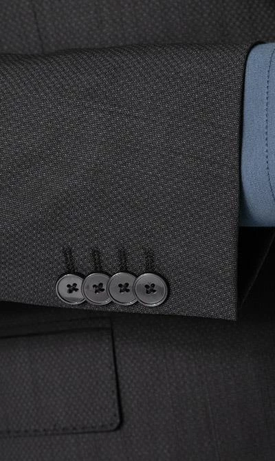 BOSS Anzug Jasper-Leon 50460471+465/061 Regular Fit, Schurwoll-Stretch, Anthrazit 7 BOSS Anzug Jasper-Leon 50460471+465/061 Regular Fit, Schurwoll-Stretch, Anthrazit – Bild 5