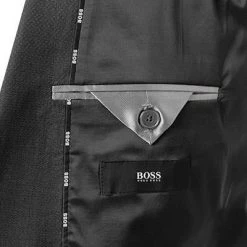 BOSS Anzug Jasper-Leon 50460471+465/061 Regular Fit, Schurwoll-Stretch, Anthrazit 16 BOSS Anzug Jasper-Leon 50460471+465/061 Regular Fit, Schurwoll-Stretch, Anthrazit -Anzüge & Westen Schritte 376860 norm5