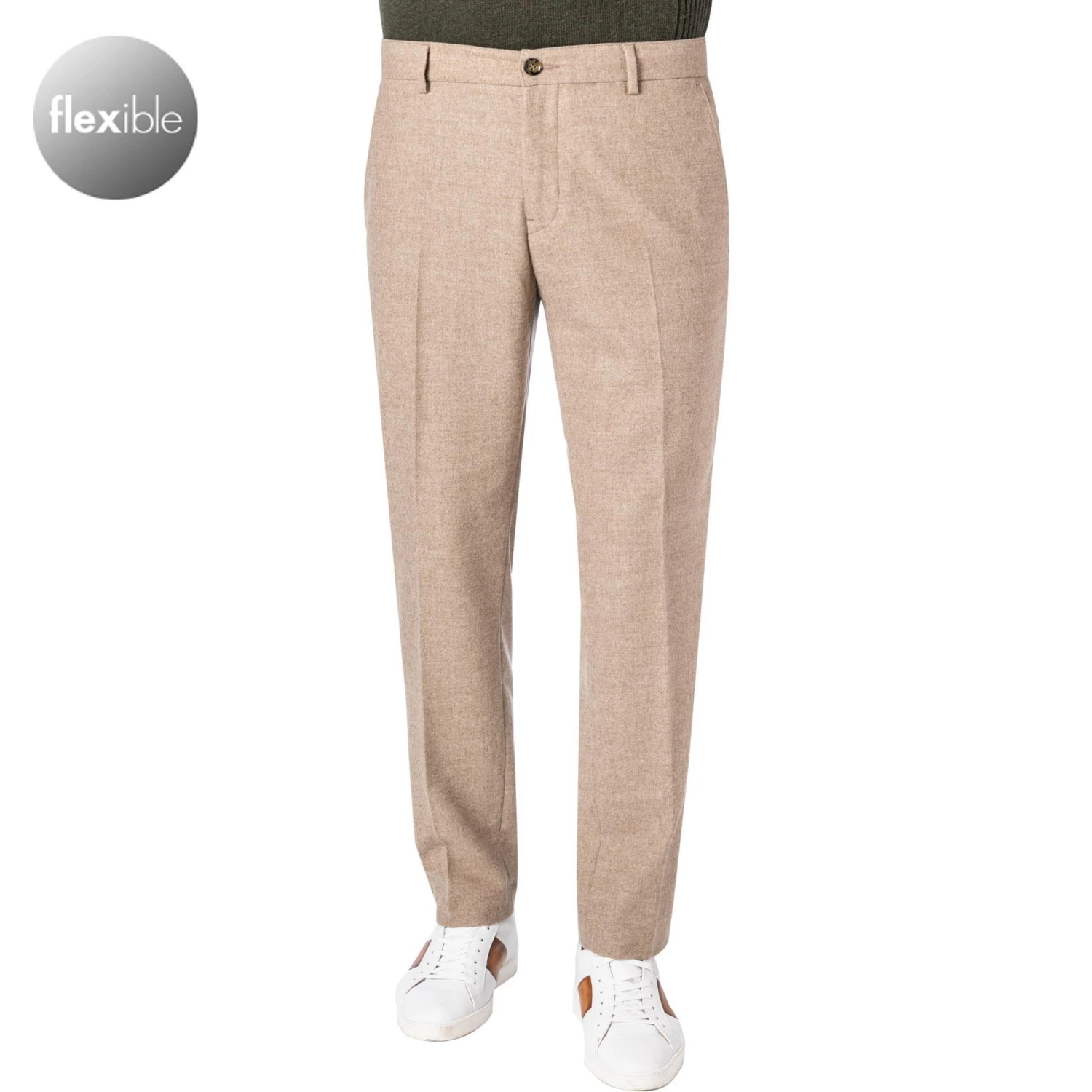 BOGNER Hose Riley-15 1804/3337/772 Wolle waschbar, Beige meliert, Sand 3 BOGNER Hose Riley-15 1804/3337/772 Wolle waschbar, Beige meliert, Sand