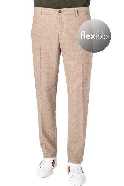 BOGNER Hose Riley-15 1804/3337/772 Wolle waschbar, Beige meliert, Sand 4 BOGNER Hose Riley-15 1804/3337/772 Wolle waschbar, Beige meliert, Sand – Bild 2