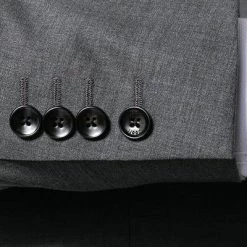 JOOP! Anzug 30003099+30003106/042 Anzug Herby-Blayr, Slim Fit, Woll-Stretch, Steingrau , Steingrau -Anzüge & Westen Schritte 377613 norm4