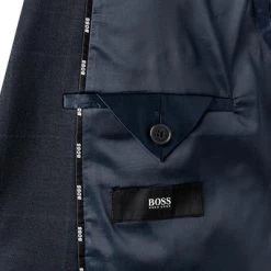 BOSS Anzug Jasper-Leon 50460587+62611/405 Regular Fit, Jersey, Dunkelblau kariert, Dunkelblau 16 BOSS Anzug Jasper-Leon 50460587+62611/405 Regular Fit, Jersey, Dunkelblau kariert, Dunkelblau -Anzüge & Westen Schritte 378262 norm5