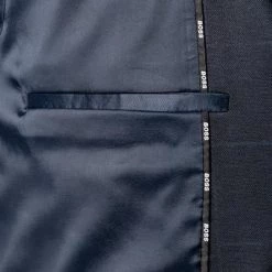 BOSS Anzug Jasper-Leon 50460587+62611/405 Regular Fit, Jersey, Dunkelblau kariert, Dunkelblau 17 BOSS Anzug Jasper-Leon 50460587+62611/405 Regular Fit, Jersey, Dunkelblau kariert, Dunkelblau -Anzüge & Westen Schritte 378262 norm6